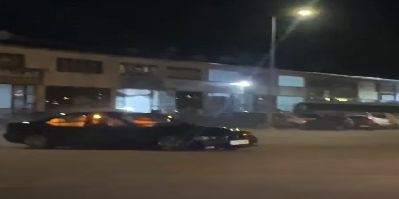 Sivas'ta drifte polis acımadı