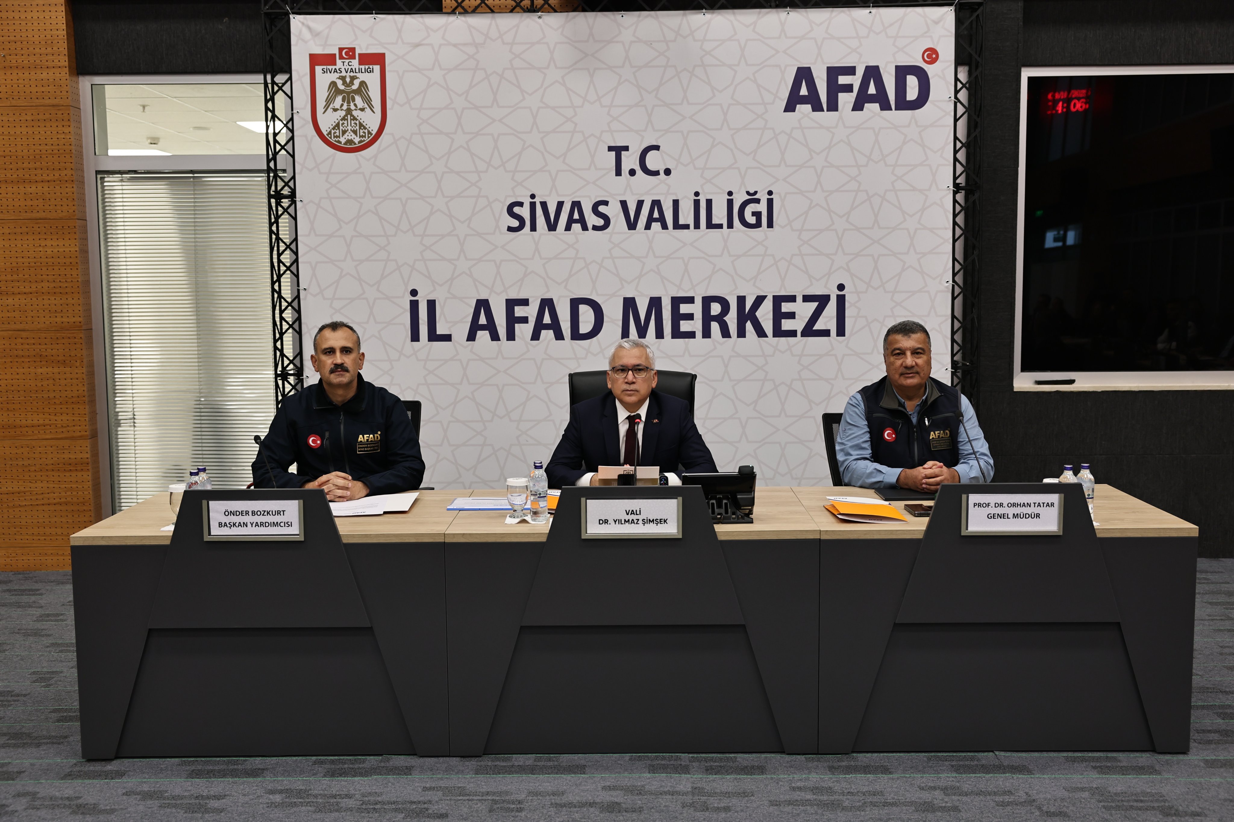 Sivas’ta İl Risk Azaltma Planı (İRAP) Toplantısı Gerçekleştirildi