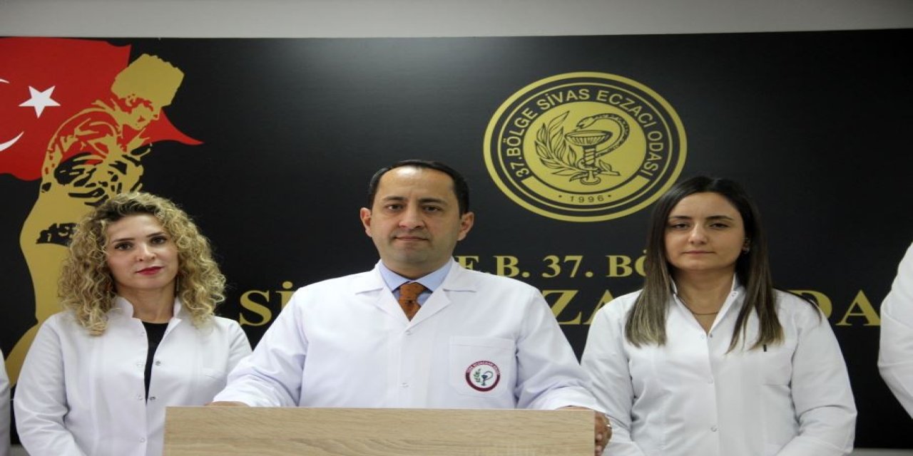 Sivas Eczacı Odası Başkanı Eren: İlaçta her yıl aynı  sorunlar yaşanıyor