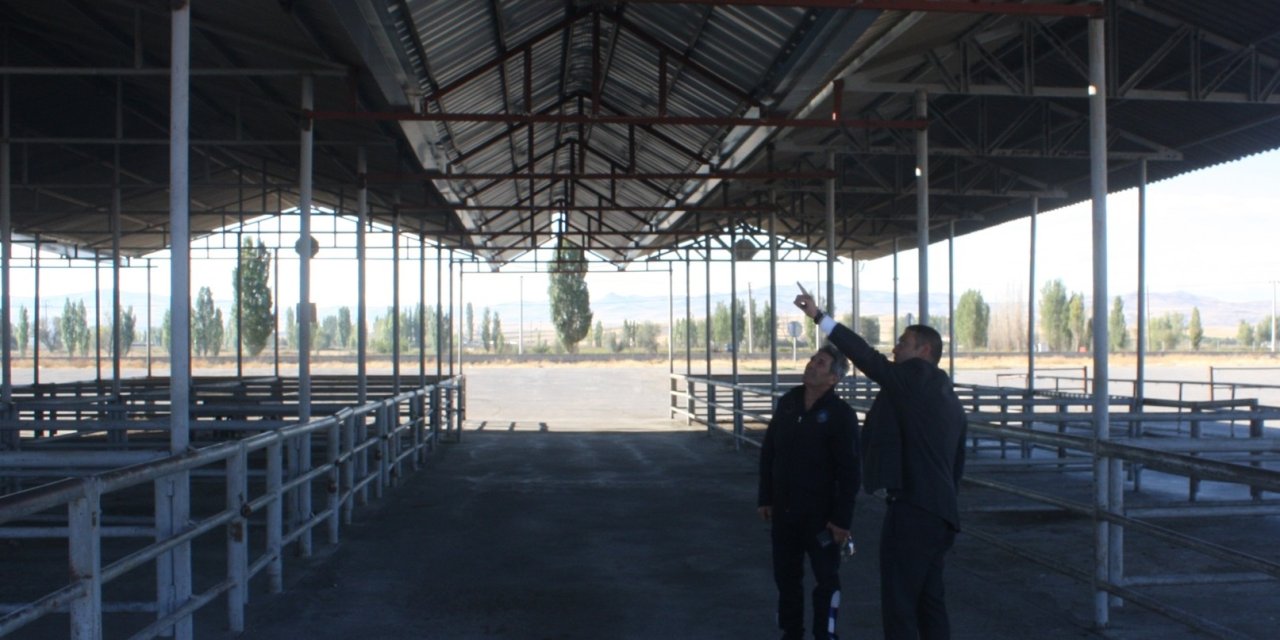 Sivas hayvan pazarı modernleşiyor