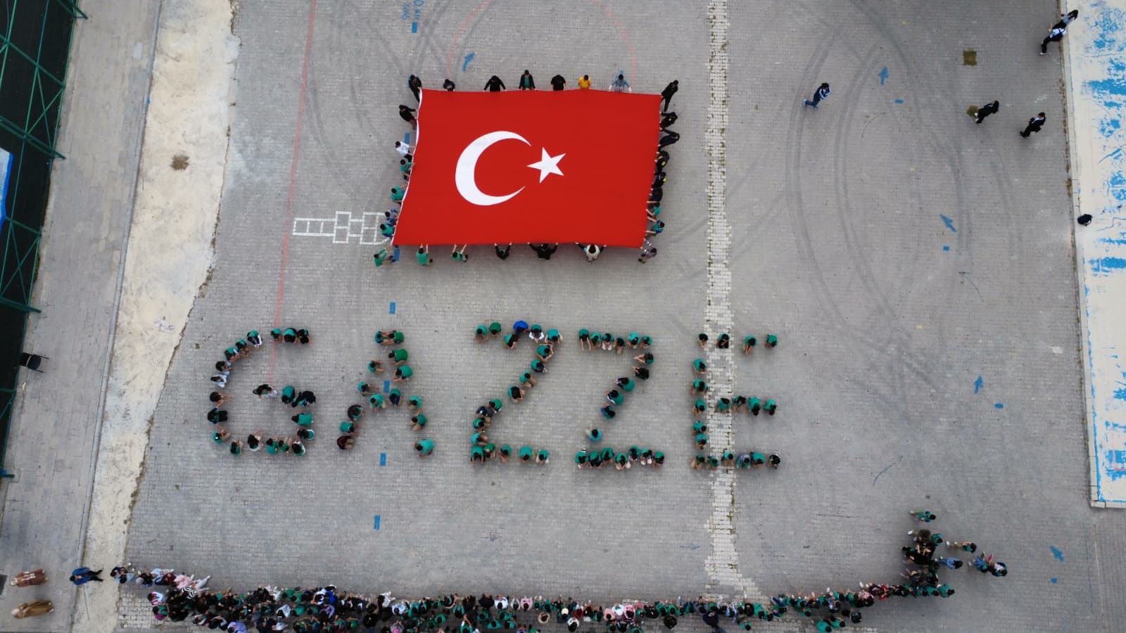 Sivaslı Öğrencilerden Gazze İçin Duygulandıran Koreografi