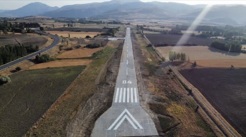 Sivas’ın Tarihi Havaalanı Açılışa Hazır