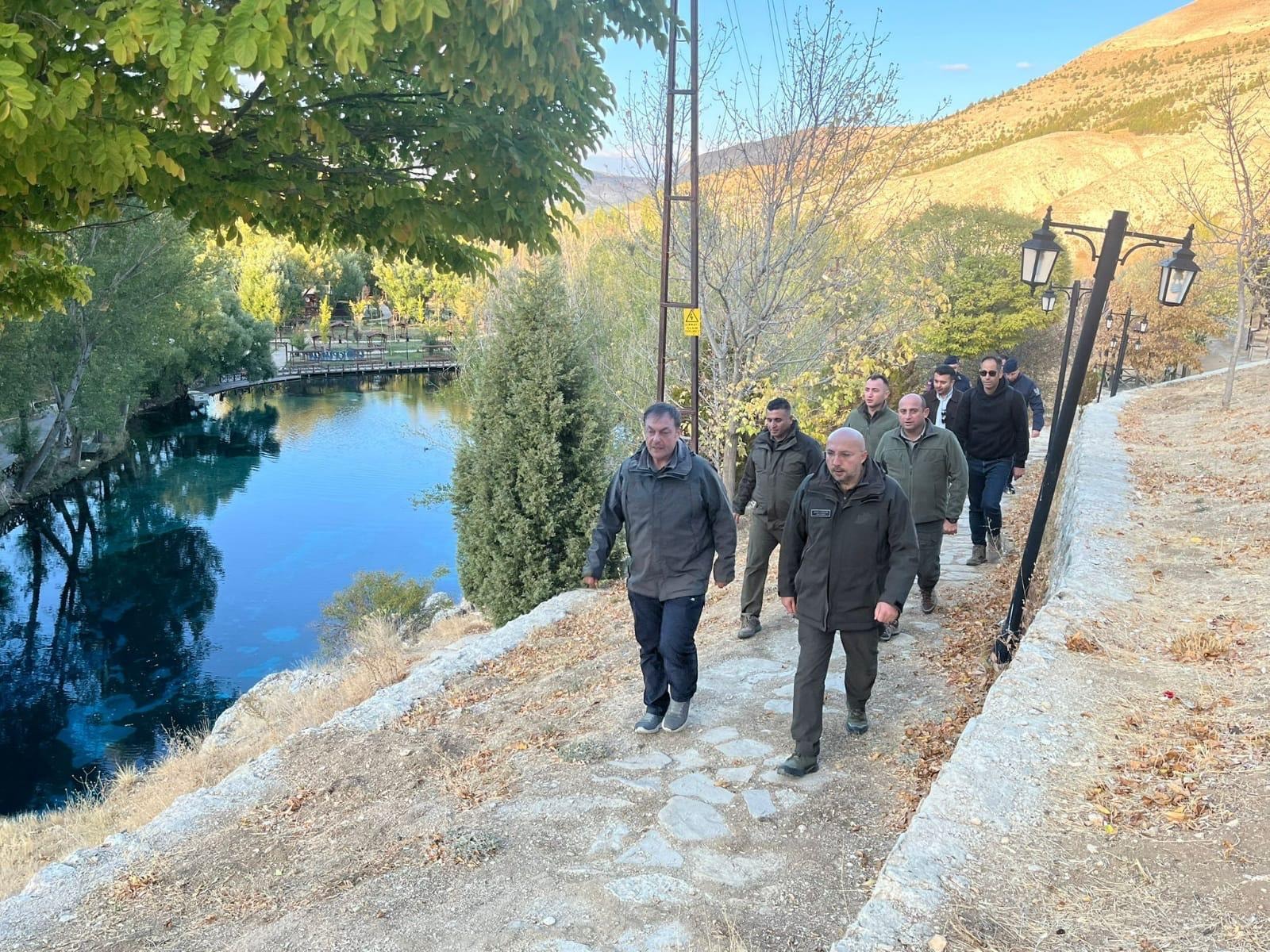 Sivas'taki Tabiat Parklarına Yakın Takip