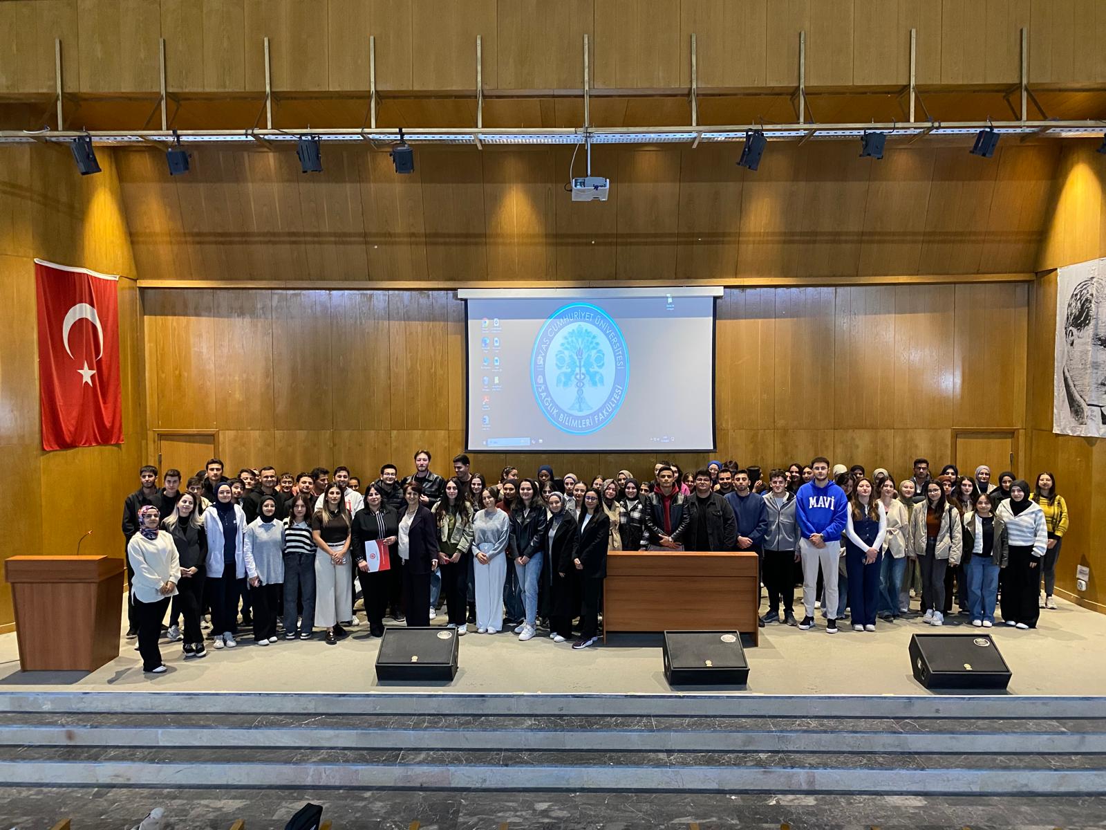 Sivas’ta Öğrencilere Bağımlılıkla Mücadele Eğitimi