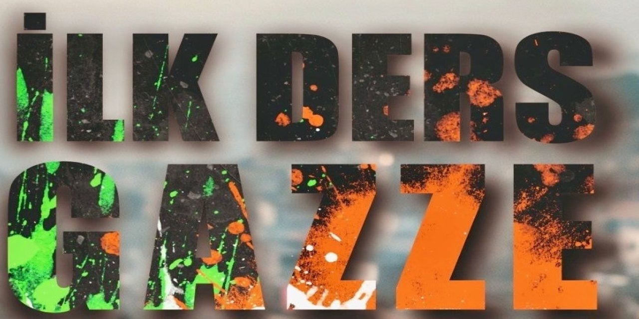 Sivas'ta ilk ders: Gazze