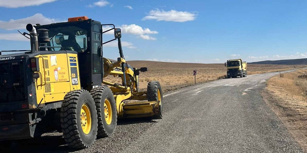 Sivas İl Özel İdaresi’nden Kangal’a Yol Müjdesi