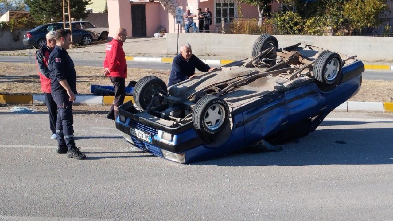 Sivas’ta Araç Devrildi, Mucizevi Kurtuluş!