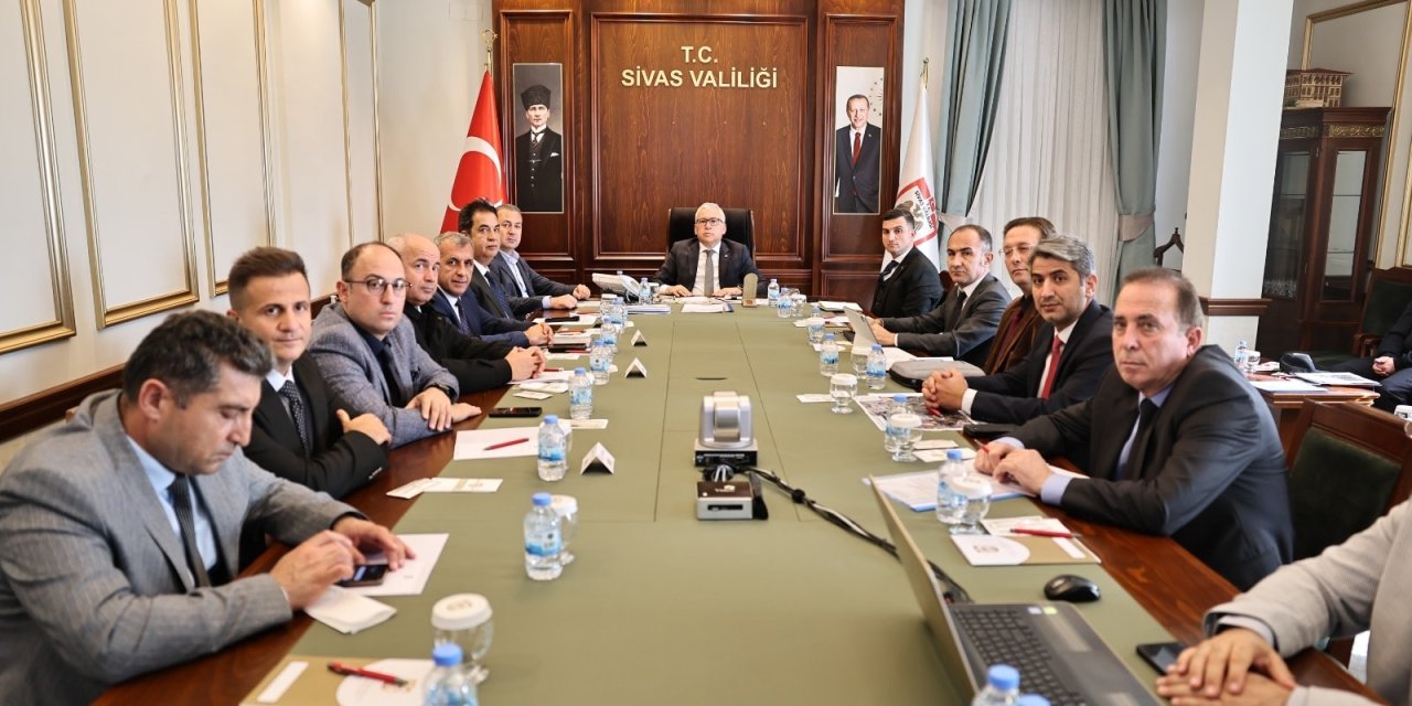 Sivas'ta hastane yolu için kritik toplantı