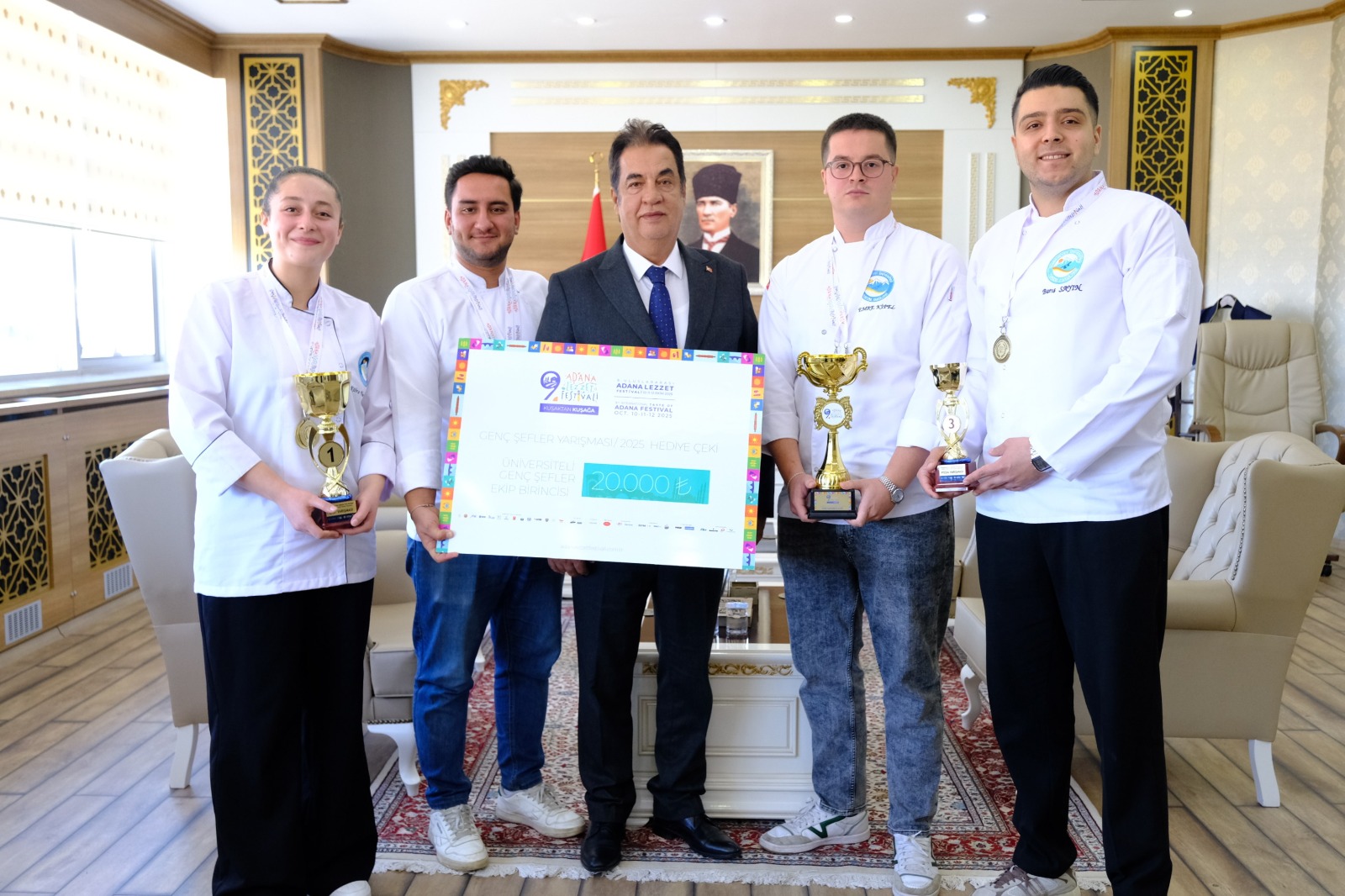 Genç Şefler Takımı, Sivas’a gurur yaşattı