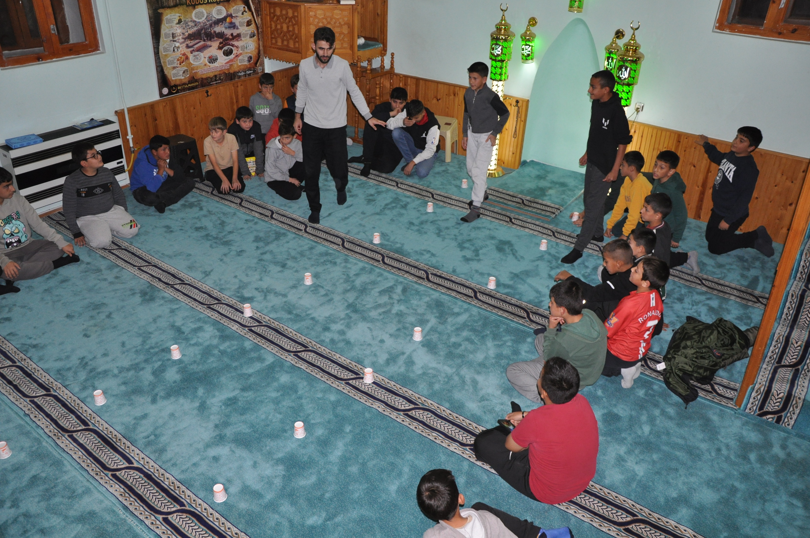 Sivas'ta Çocuklar Camide Buluşuyor