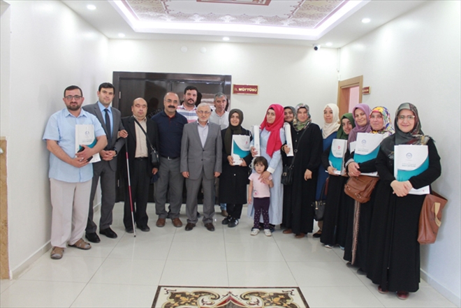 İŞİTME ENGELLİLERDEN MÜFTÜYE ZİYARET