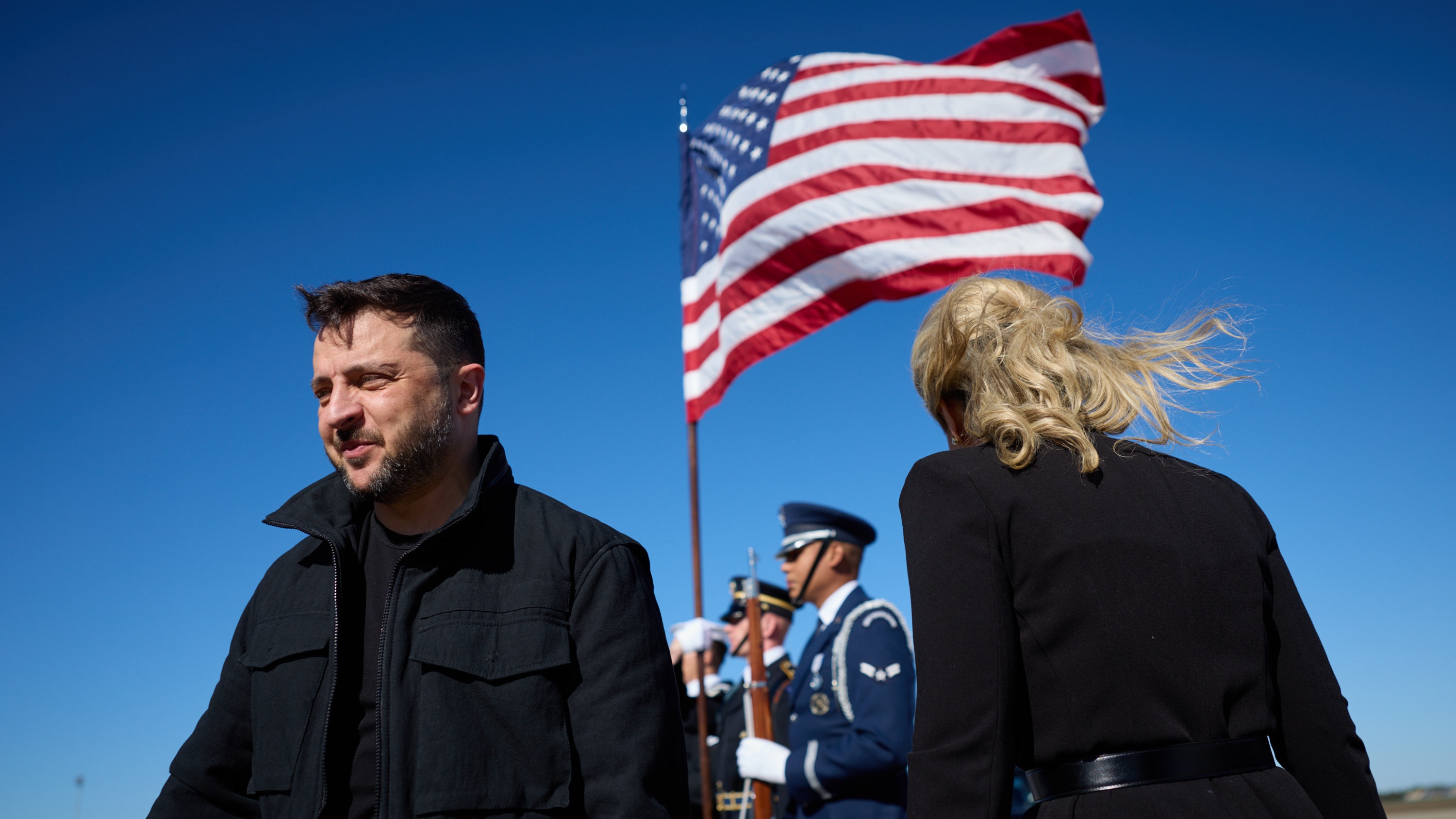 Zelenskiy, Washington'da