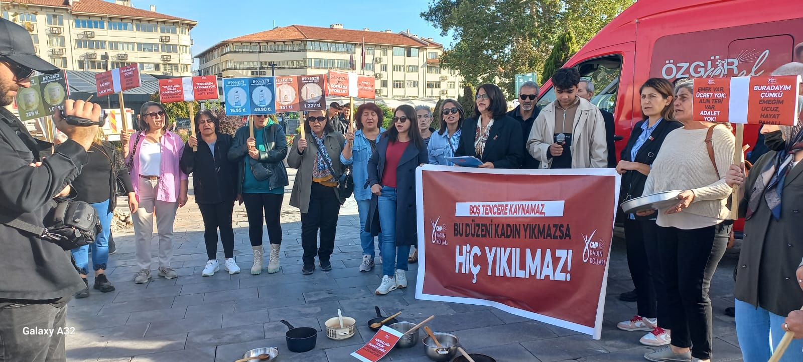 Sivas’ta “Boş Tencere” Eylemi