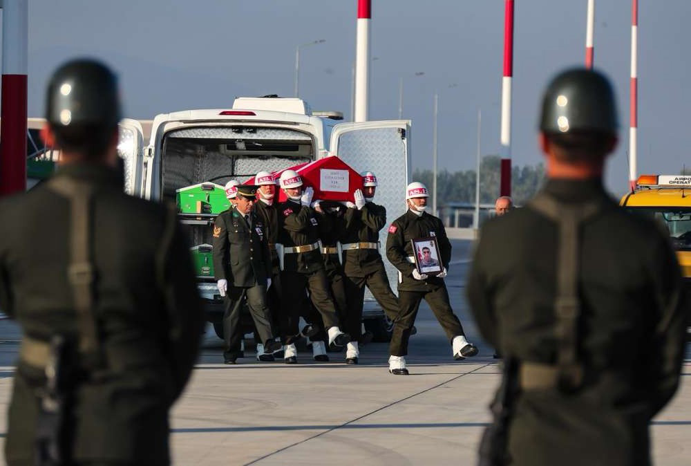 Tokat’ta Şehit Olan Asker Memleketine Uğurlandı