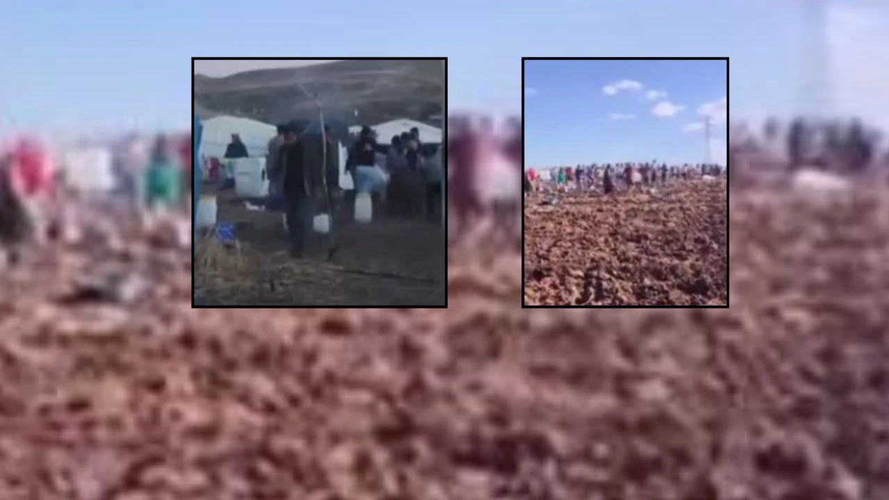 Sivas’ta Patates Tarlasında Taşlı Sopalı Kavga! 30 Kişi Yaralandı!