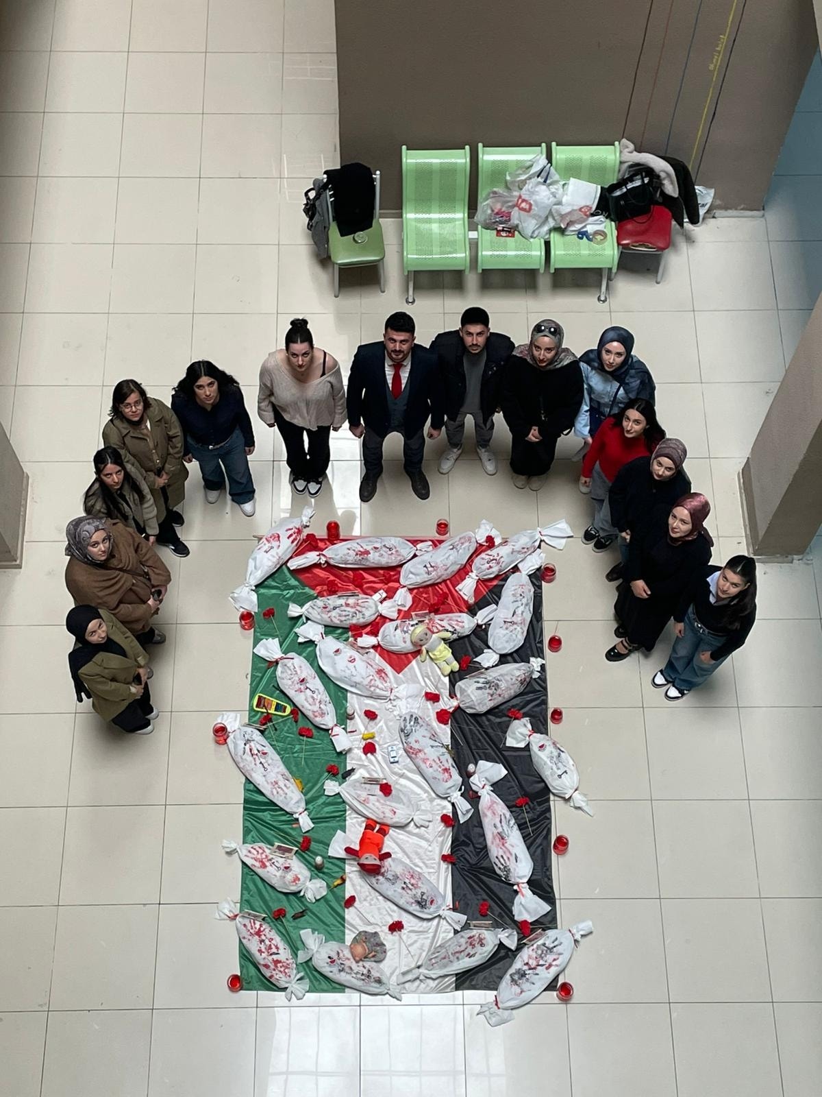 Sivas’ta Öğrencilerden “Filistin Farkındalığı Projesi”