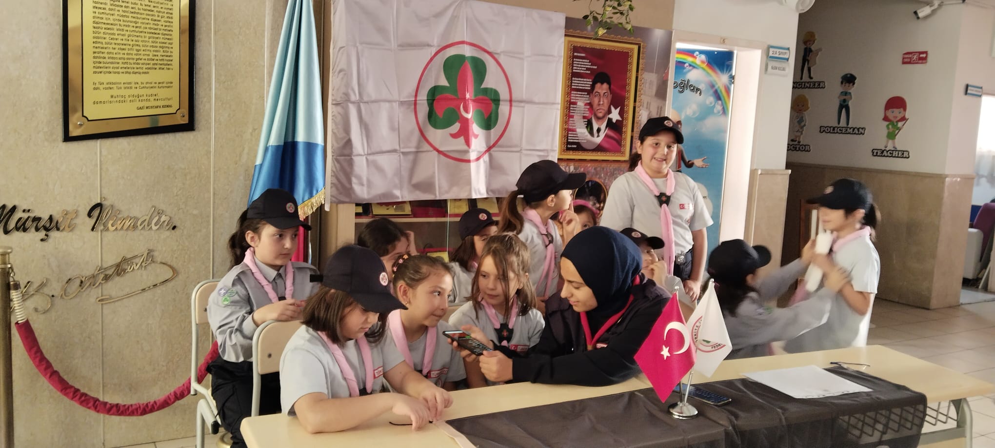 Sivaslı izciler dünya ile telsiz üzerinden buluştu