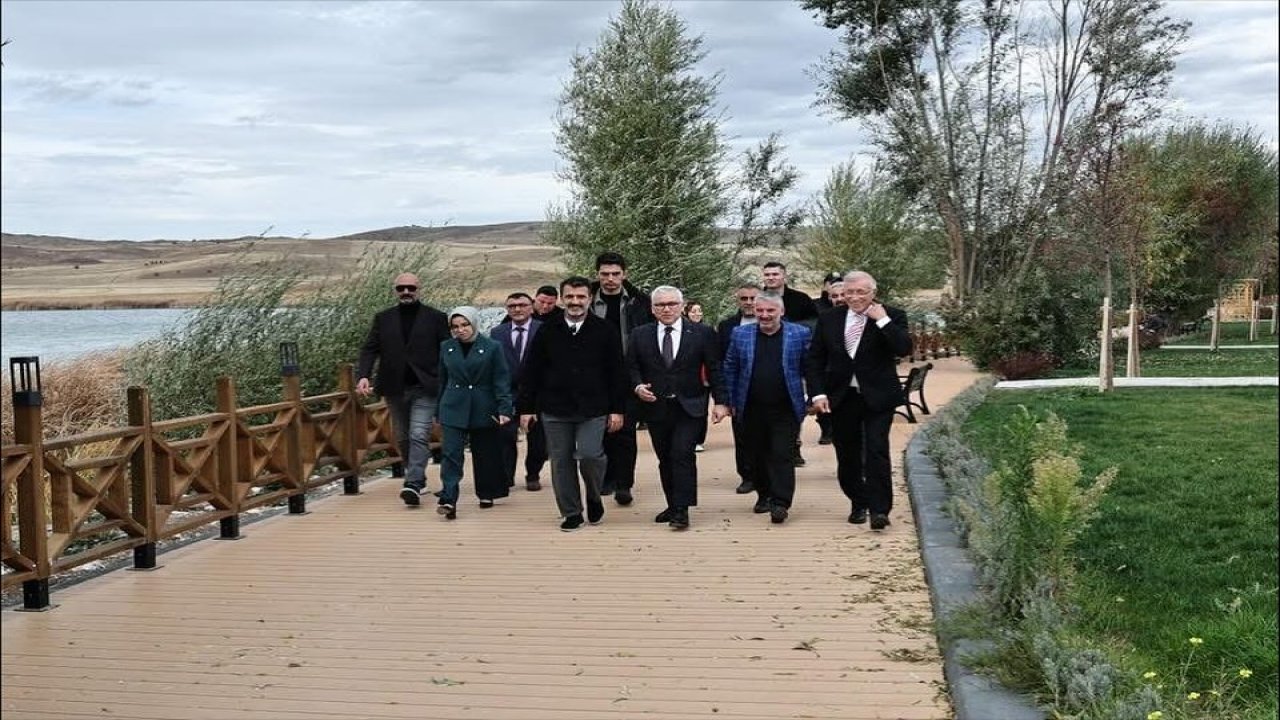 Vali Şimşek’ten Hafik Gölü’ne Ziyaret