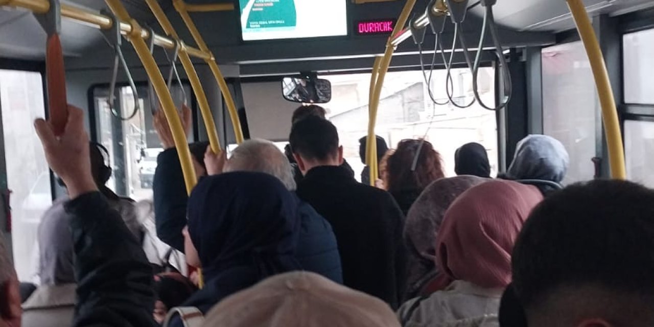 Sivas'ta yolcular isyanda