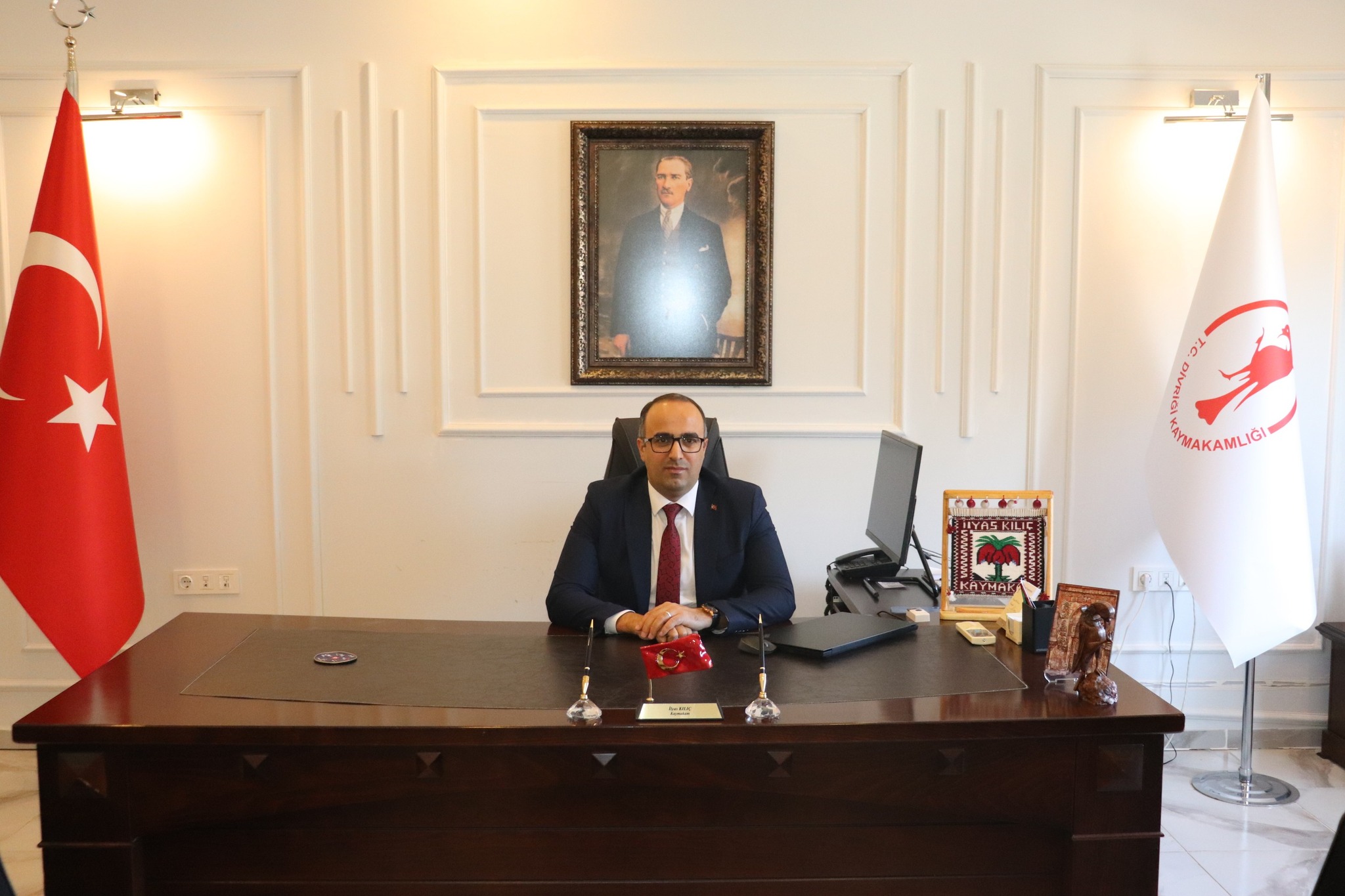 Divriği’nin Yeni Kaymakamı İlyas Kılıç Görevine Başladı