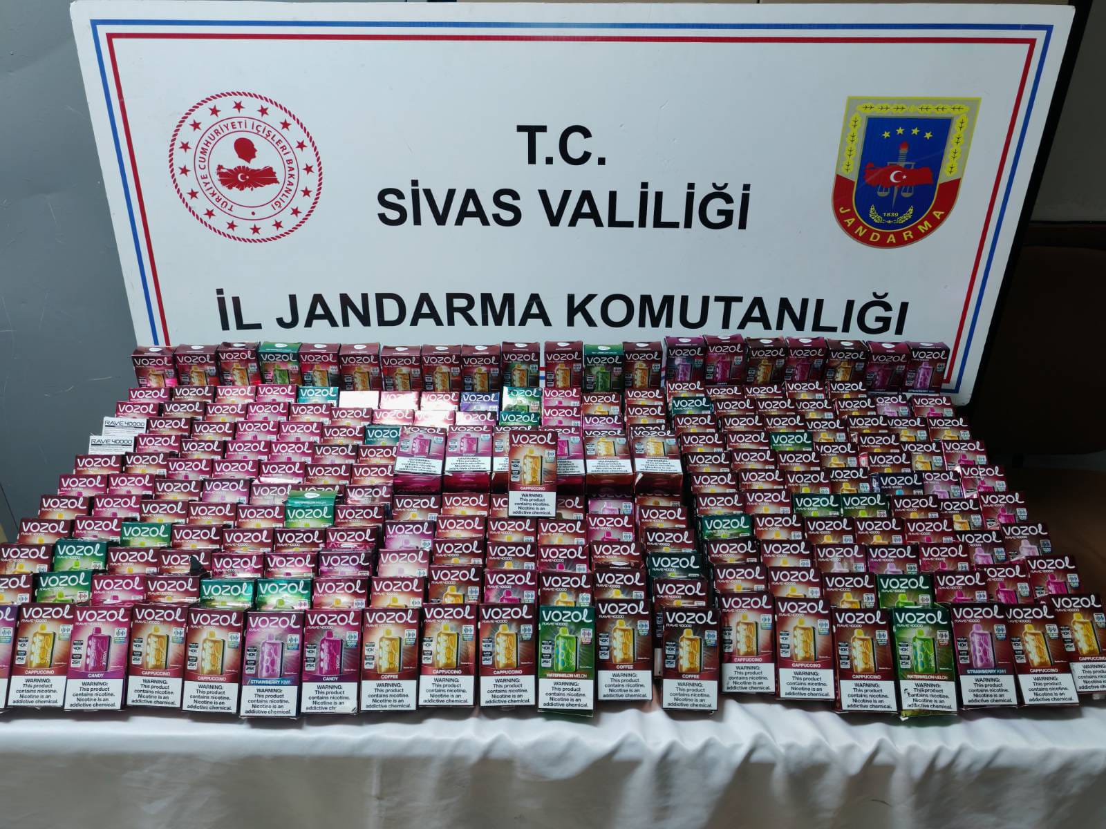 Sivas’ta 420 Kilo Kaçak Tütün Ele Geçirildi