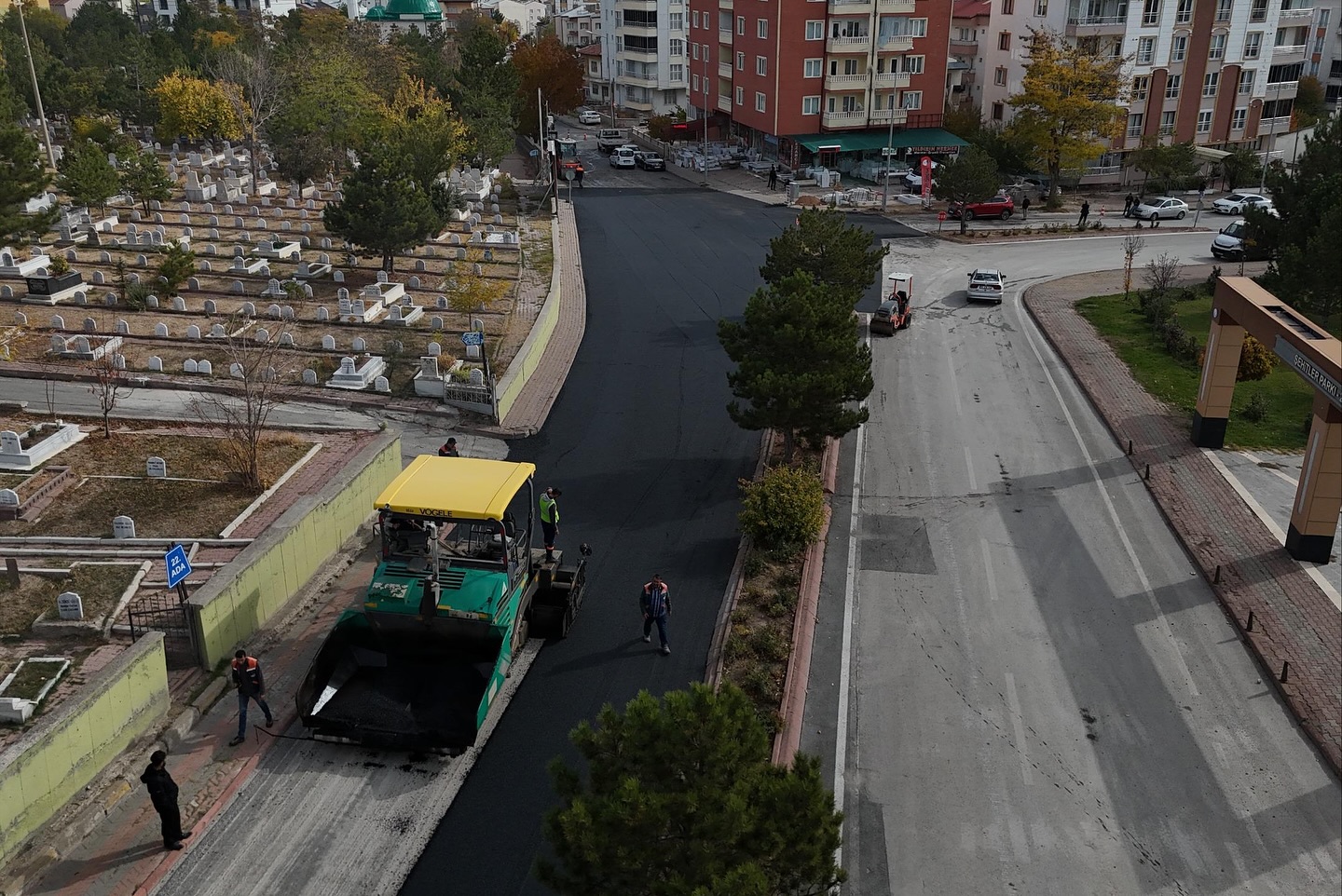 Tekke Caddesi Modern Görünümüne Kavuştu