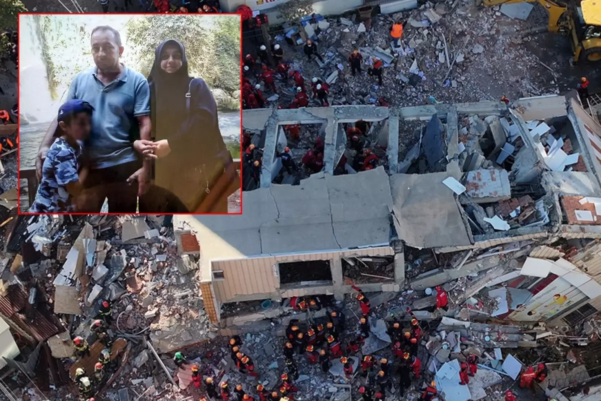 Yıkılan binanın etrafındaki 9 bina mühürlendi