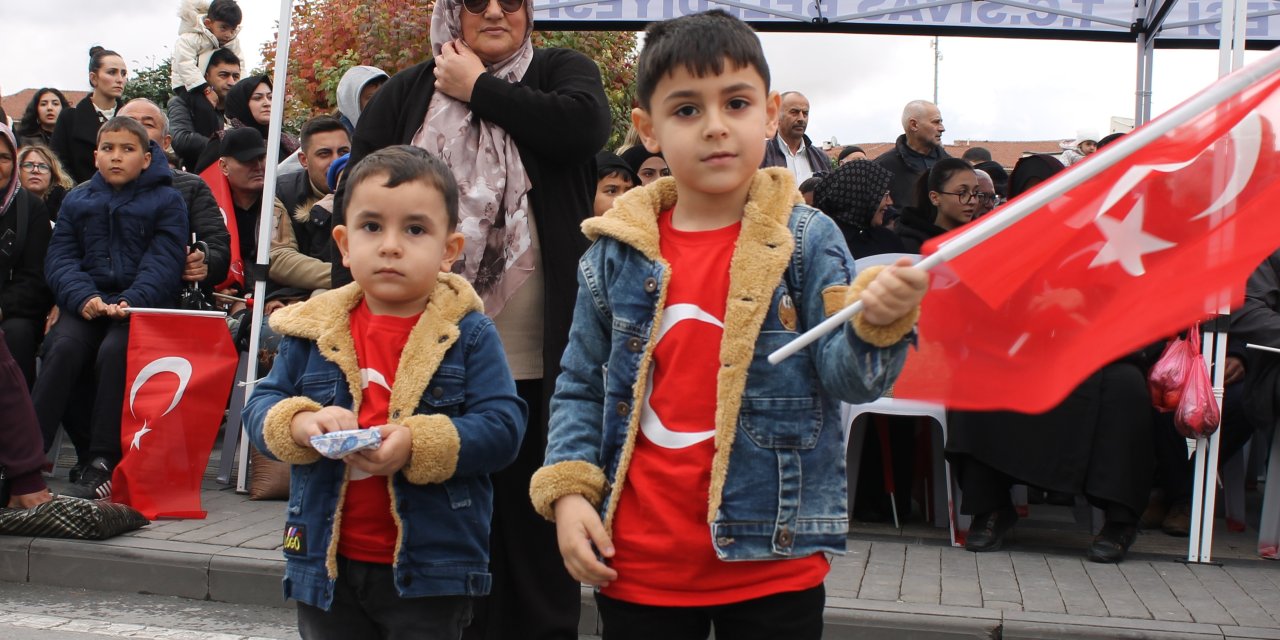 Sivas'ta Cumhuriyet Bayramı coşkusu