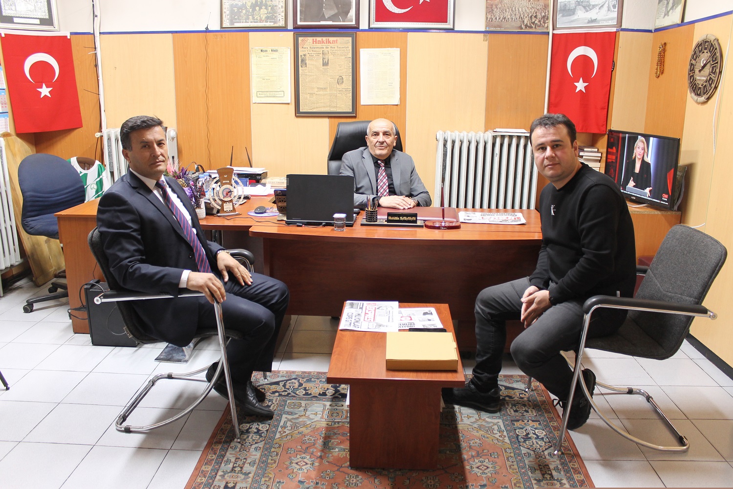 Başkan Yıldız'dan Sivas Ekspres'e Ziyaret