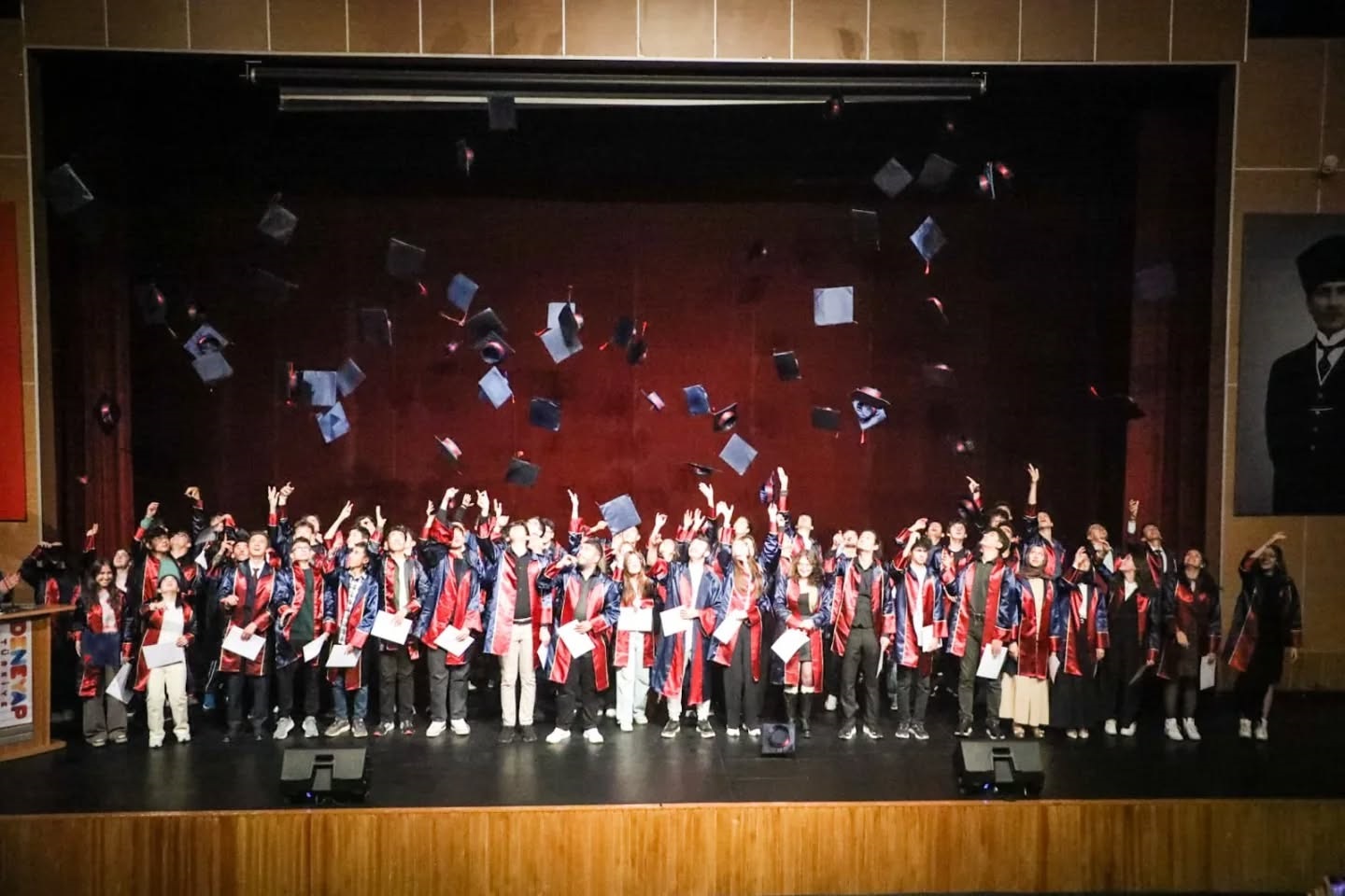 Sivas’ta DENEYAP Mezunları Kep Attı