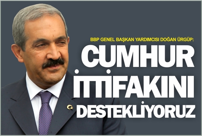 ?CUMHUR İTTİFAKINI DESTEKLİYORUZ?
