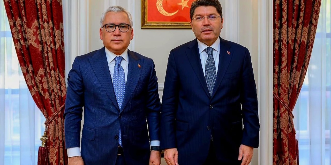 Sivas Valisi Şimşek, Adalet Bakanı Tunç ile görüştü