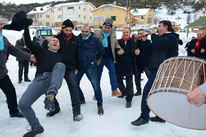 EĞRİÇİMEN YAYLASINDA KIŞ ŞENLİĞİ