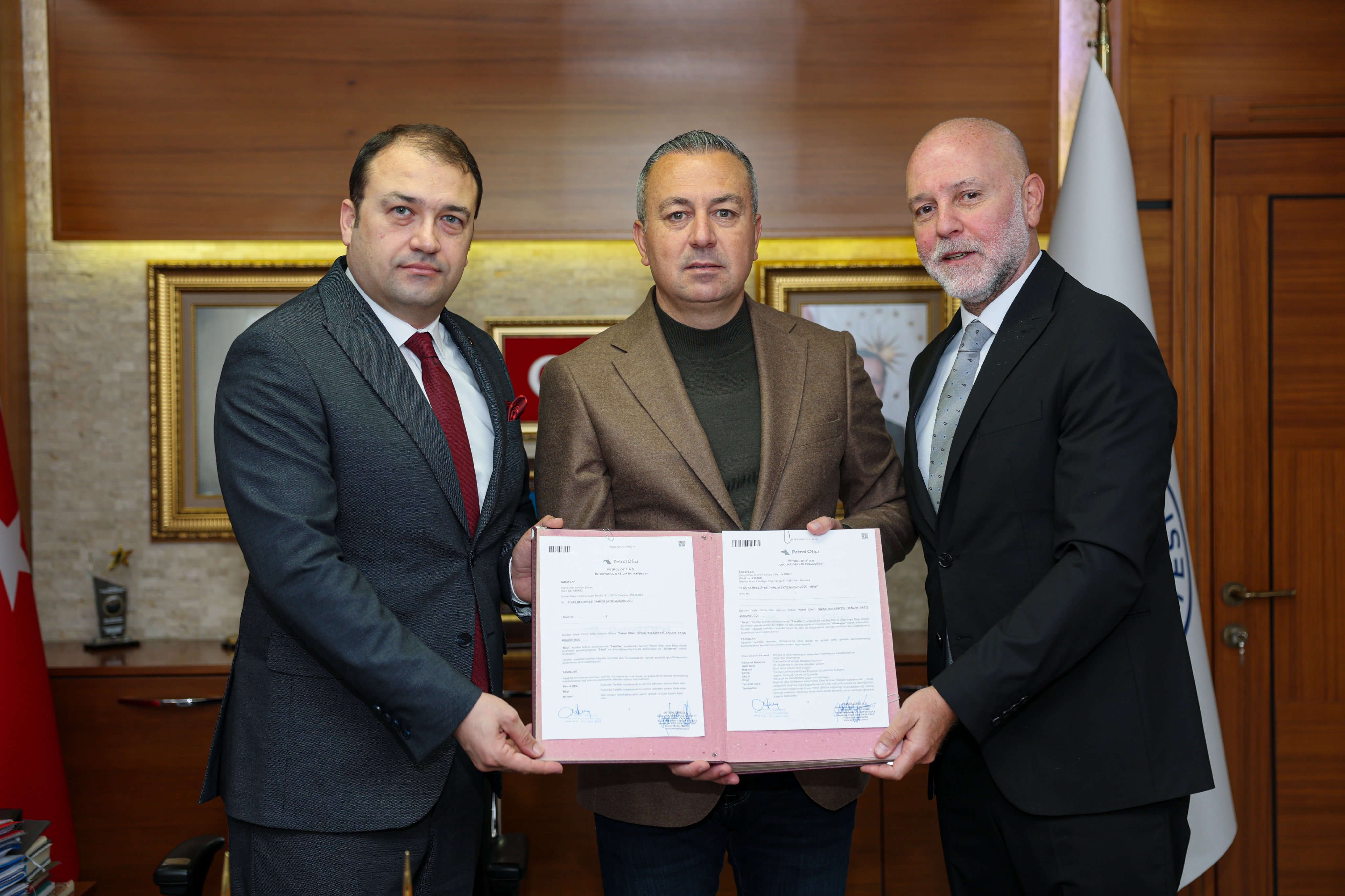 Sivas Belediyesi Petrol Ofisi Anlaştı