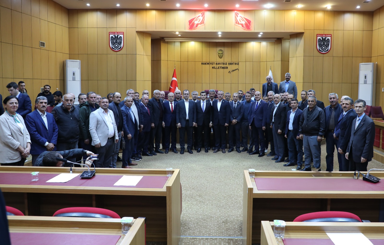 Sivas Merkez Köylere Hizmet Götürme Toplantısı Yapıldı