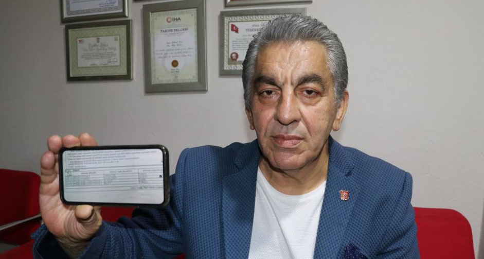 Sivaslı gazeteciye hiç gitmediği şehirlerden ceza şoku