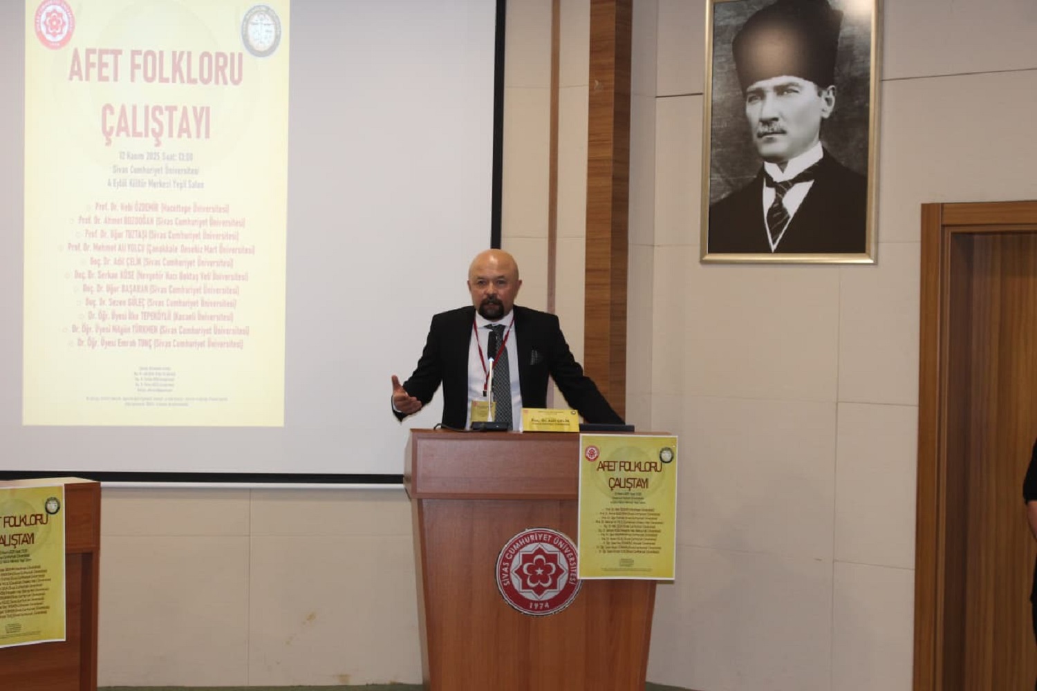 Sivas’ta “Afet Folkloru” Çalıştayı Düzenlendi