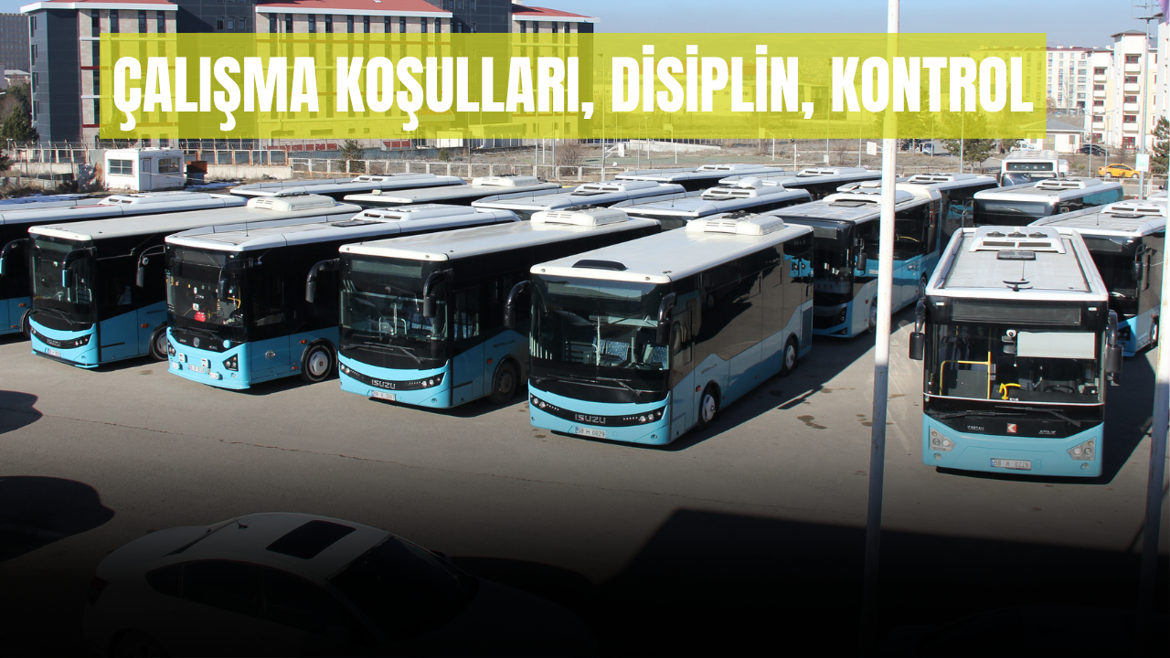 Sivas’ta Halk Otobüslerinde Kriz: Şoförler Çalışma Şartlarından Şikâyetçi