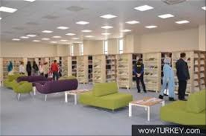 KÜTÜPHANE  7/24 AÇIK