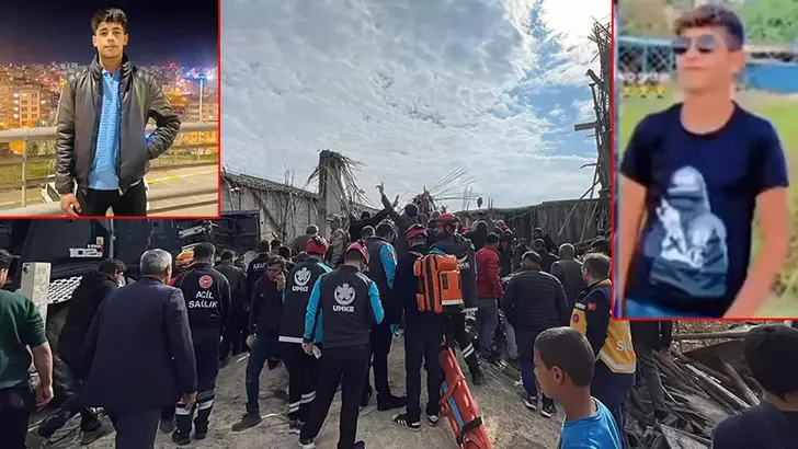 İnşaat göçüğünde 2 işçi hayatını kaybetti