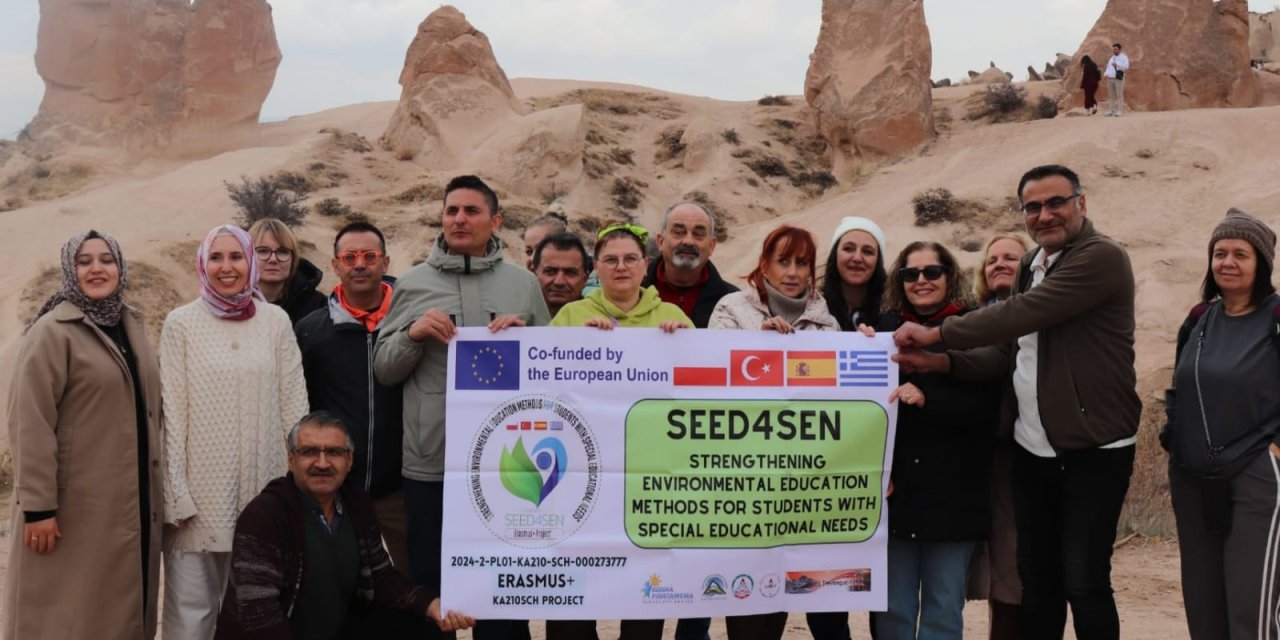 Sivas'a gelen yabancı öğretmenler özel eğitimi incelediler