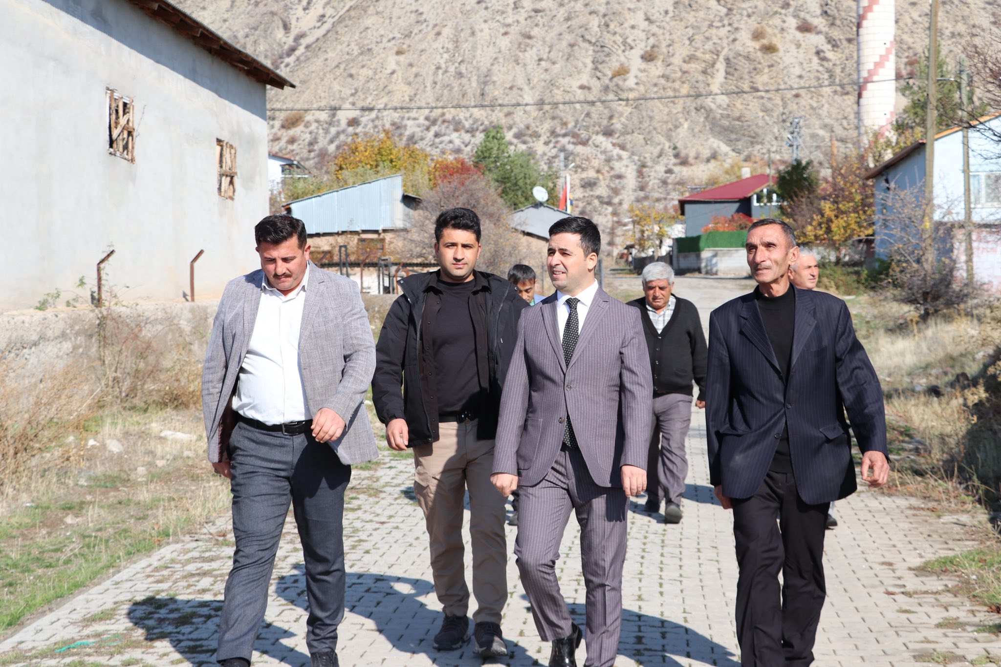 Sivas Suşehri’nden Büyükgüzel’e inceleme ziyareti