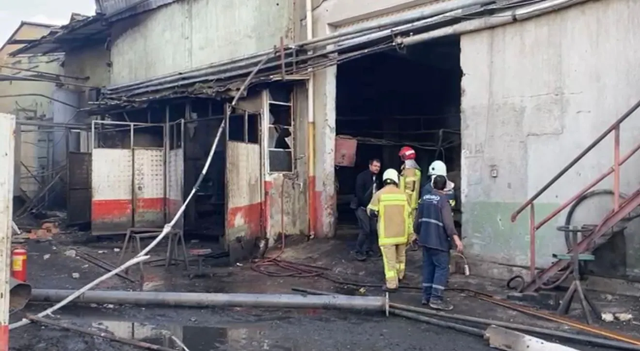 Un fabrikasında patlama: 1 kişi yaralandı