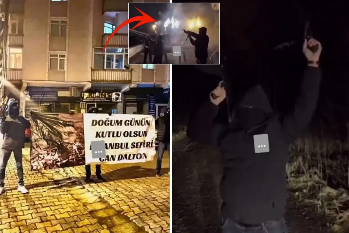 Can Dalton için silahlı kutlama