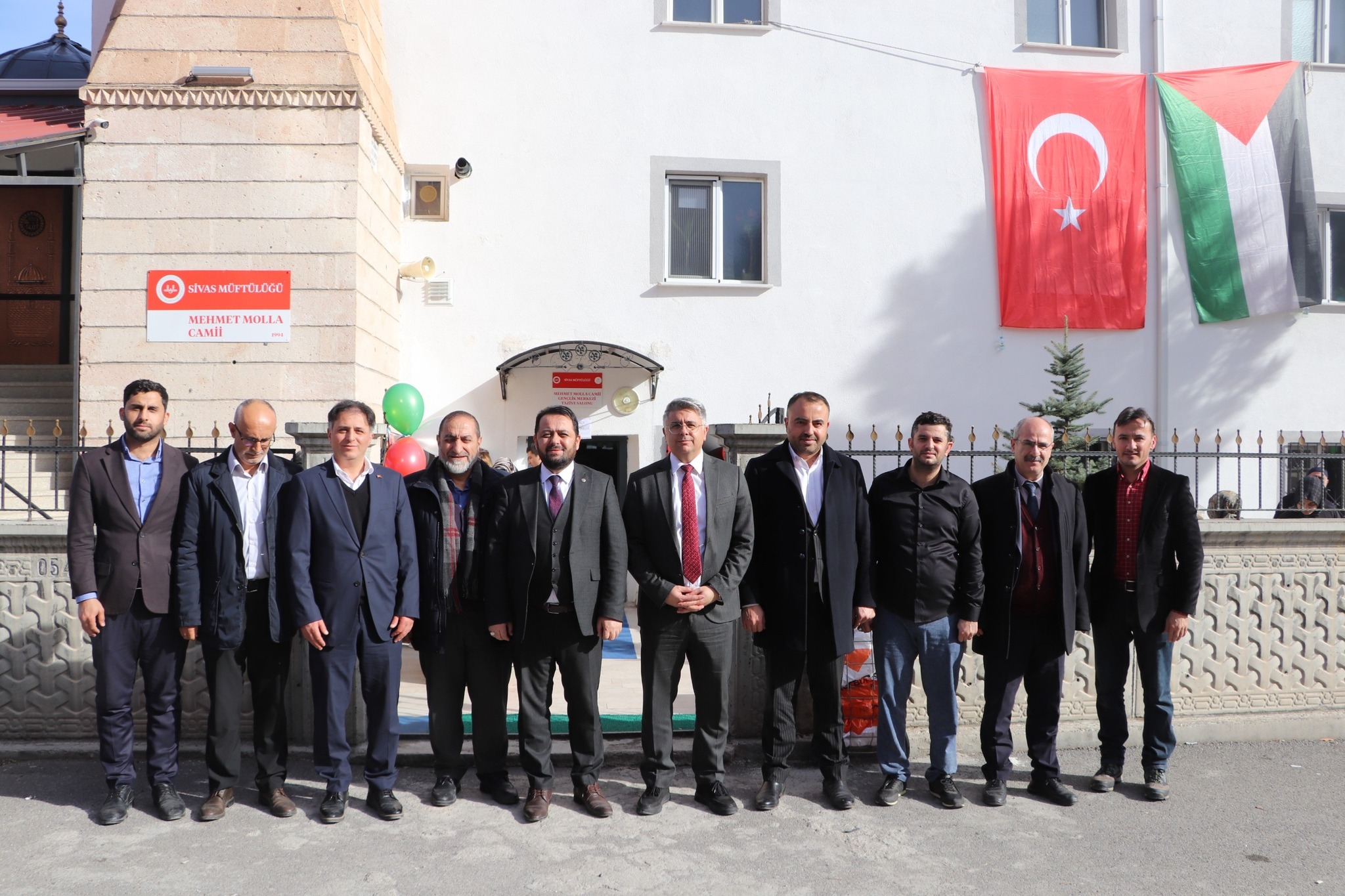 Sivas’ta Filistin için destek etkinliği