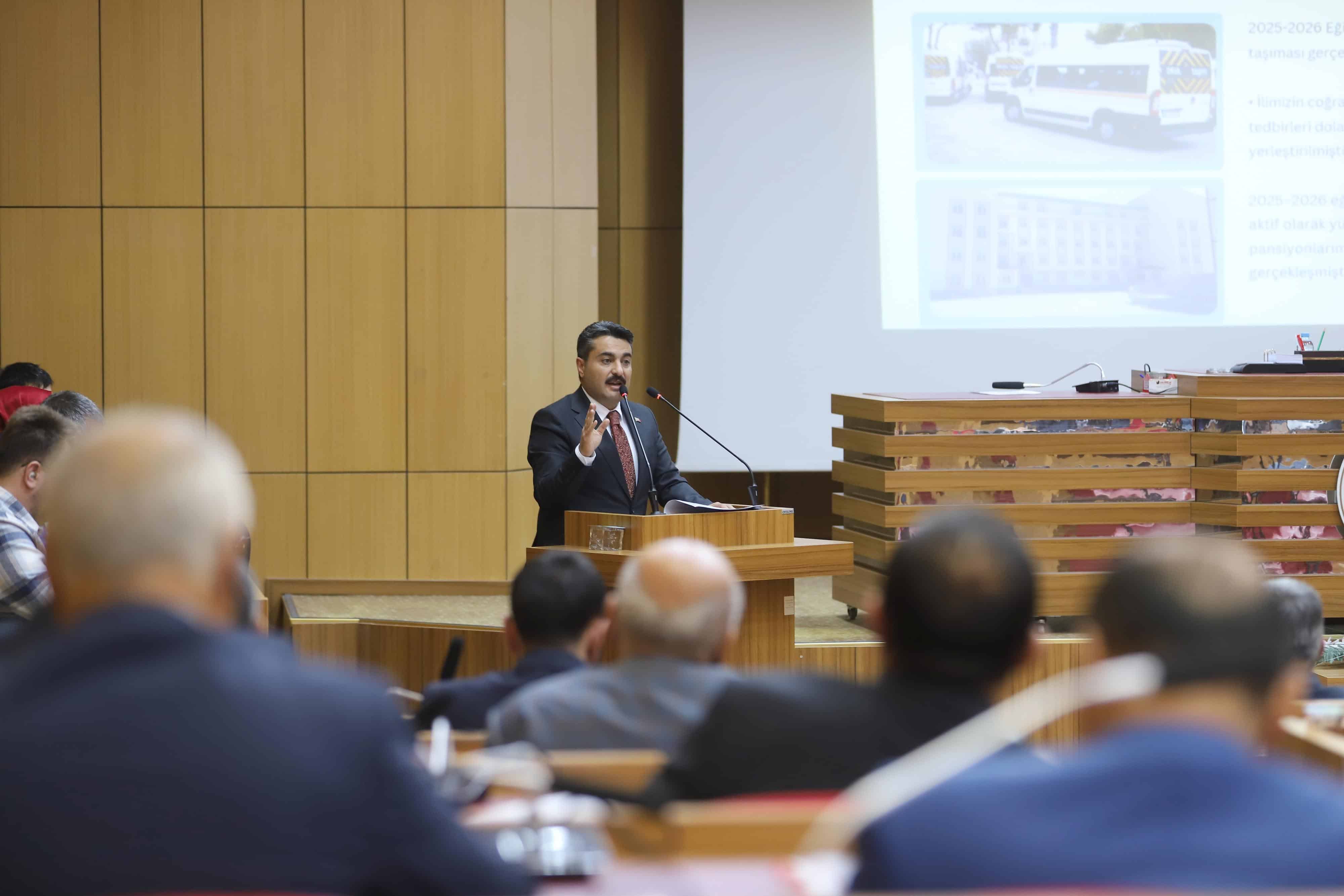 İl Genel Meclisi’nde Eğitimde İş Birliği Görüşüldü