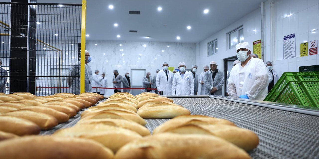 Sivas'ta bu fabrikada günlük 8 bin ekmek üretilecek