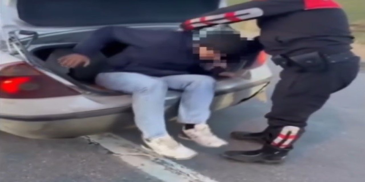 Sivas-Erzincan Yolunda Kaçak Göçmen Yakalandı