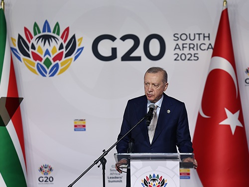 Erdoğan'dan Filistin mesajı