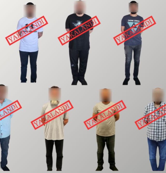 Kırmızı bültenle aranan 9 suçlu Türkiye'ye getirildi